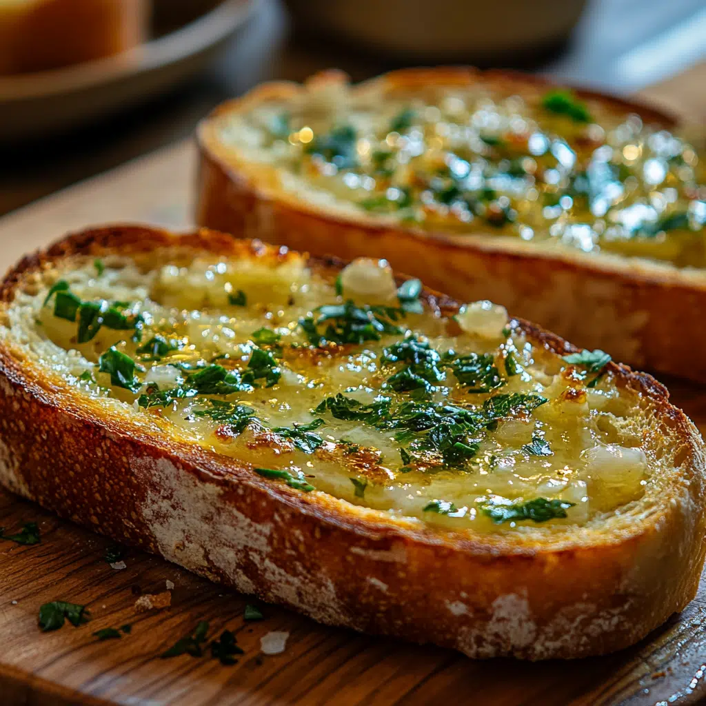 Garlic Sourdough Toast Recipe: 1 Perfectly Bold, Irresistible Bite 5 Garlic sourdough toast with golden edges