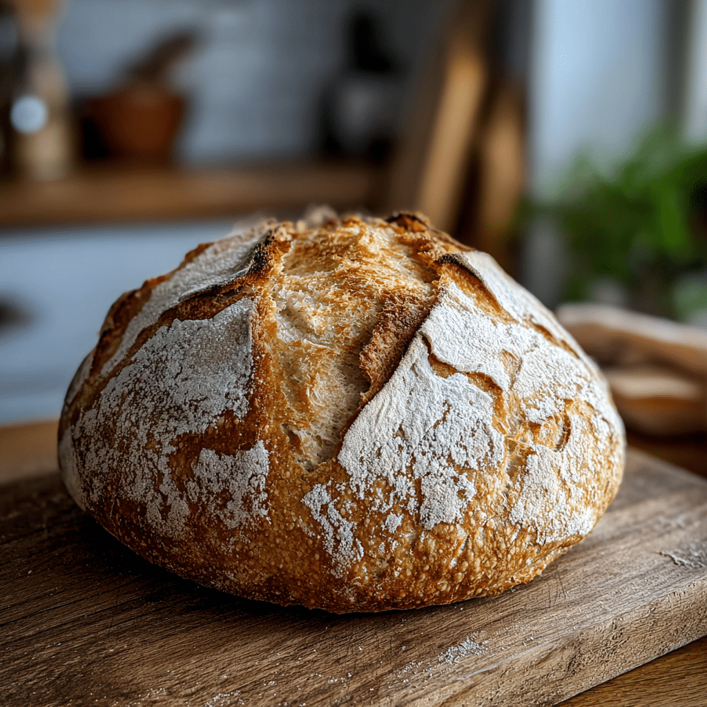 sourdough best way to eat rustic loaf fresh from oven