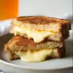 Sourdough bread grilled cheese sandwich