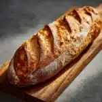 Sourdough baguette recipe with crisp crust