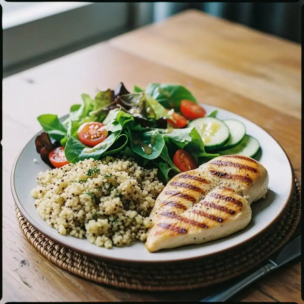 High Protein Lunch 1 Healthy high protein lunch options for a nutritious meal.