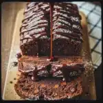 Hot Fudge Brownie Bread 3 Delicious hot fudge brownie bread drizzled with fudge sauce
