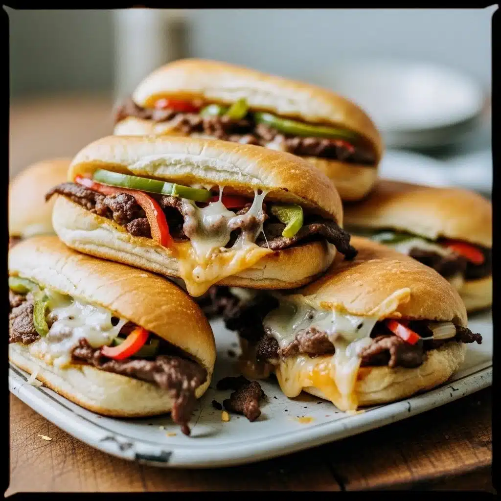 Delicious Keto Philly Cheesesteak Rolls filled with cheese and seasoned beef