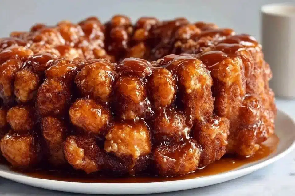 The Ultimate Caramel Apple Monkey Bread Recipe You’ll Love 4 Delicious caramel apple monkey bread with gooey caramel and tender apples