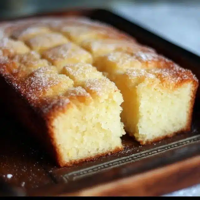 Classic French Butter Cake: 1 Irresistible Recipe for Elegant Comfort 4 A delicious slice of Classic French Butter Cake served with fresh berries.