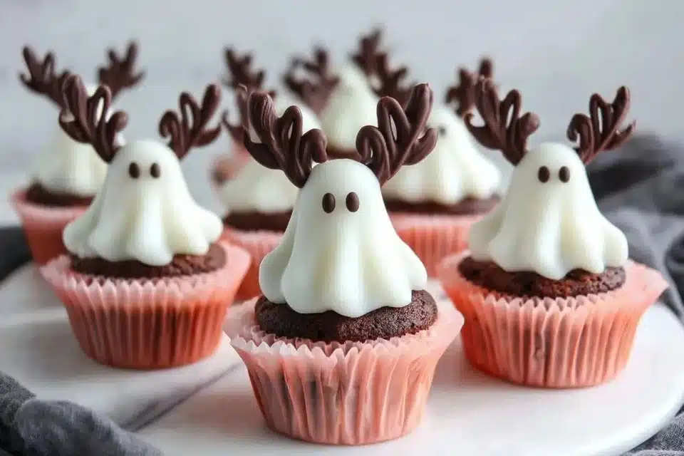Easy Halloween Monster Cupcakes with Candy Eyes in 6 Simple Steps 4 Halloween Monster Cupcakes decorated with candy eyes for a spooky treat