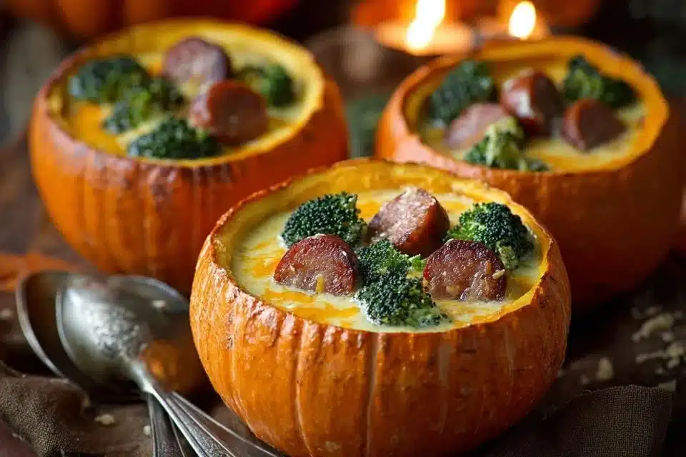 Delicious Halloween party food spread with themed dishes and decorations