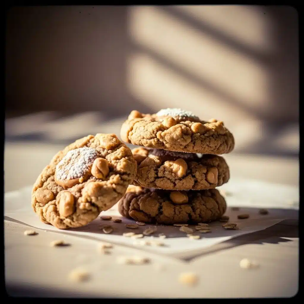 Healthy Peanut Butter Greek Yogurt Cookies 1 Healthy Peanut Butter Greek Yogurt Cookies on a plate