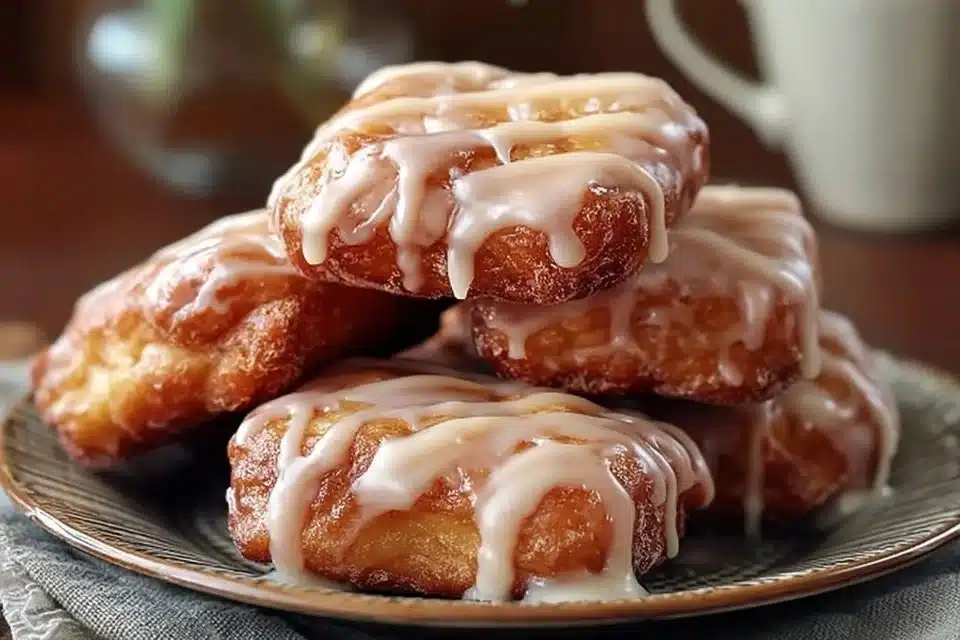 5 Irresistible Reasons to Love These Maple Donut Bars 2 Delicious maple donut bars topped with icing and cinnamon sugar