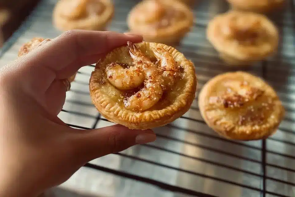 Delicious mini apple pies with flaky crust and sweet apple filling