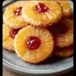Pineapple Upside-Down Cookies with caramelized tops