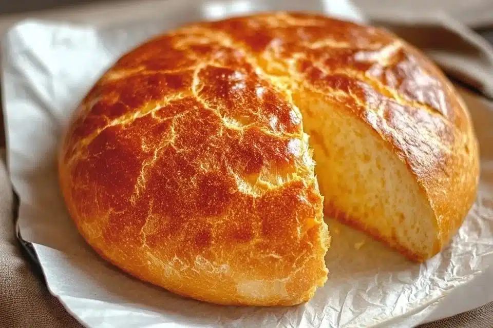 Quick and Easy Bread: The Ultimate Comforting Delight for Any Kitchen 2 Freshly baked quick and easy bread on a wooden cutting board