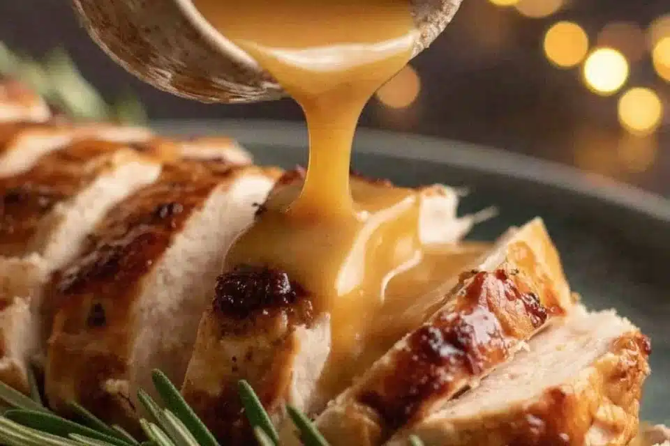 Delicious easy homemade gravy recipe inspired by KFC