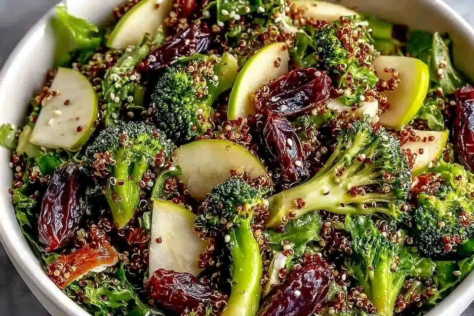 Traditional Wild Gitigan Salad with fresh ingredients