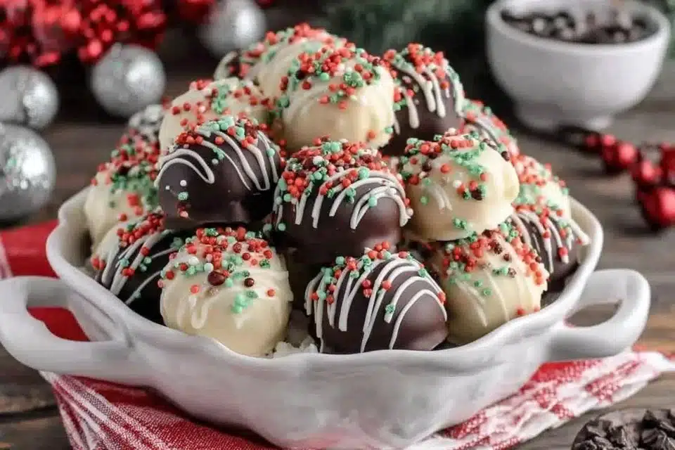 Festive Chocolate Bites: The Ultimate Indulgence You Can’t Resist 3 Festive chocolate bites for holiday celebrations