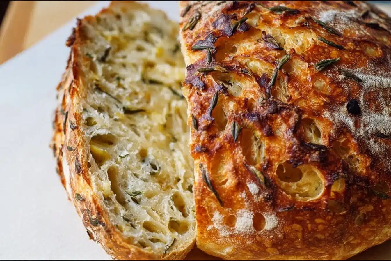Jalapeño Cheddar Sourdough Bread 3 Freshly baked Jalapeño Cheddar Sourdough Bread with a crispy crust