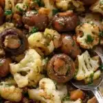 Garlic Mushroom Cauliflower Skillet Recipe 5 garlic mushroom cauliflower skillet recipe 2026 06 25 150356 1